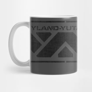 WY Stencil Black Mug